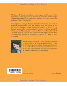 Les Saveurs de l'ayurvéda : 27 assiettes végétariennes composées pour des repas complets et équilibrés - Ariane Cohen 2