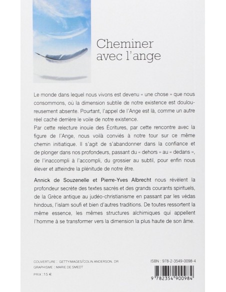 Cheminer avec l'ange - Annick de Souzenelle & Pierre-Yves Albrecht Cheminer avec l'ange - Annick de Souzenelle & Pierre-Yves Albrecht