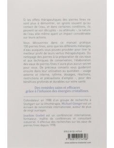 Les eaux de pierres fines : Manuel pour la préparation des eaux de pierres fines - Michael Gienger 2