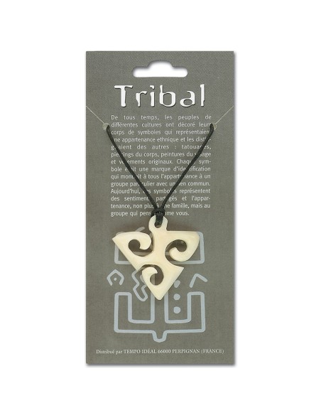 Pendentif Tribal Os 01