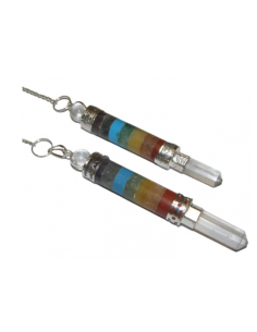 Pendule 7 chakras 8 cm