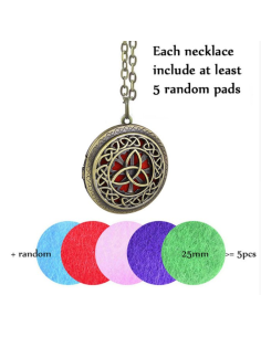Pendentif Triquetra diffuseur de parfum