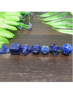 Solides de Platon Lapis Lazuli 2