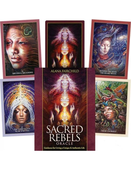 Sacred Rebels Oracle - Guidance for Living a Unique & Authentic Life [anglais]