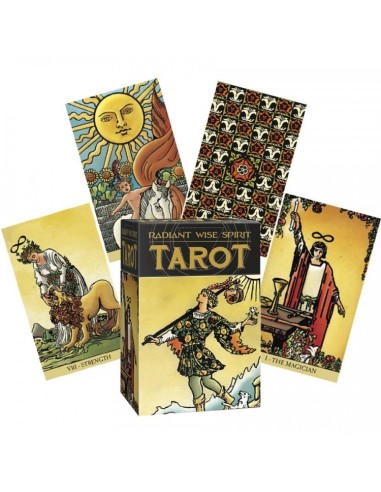 Radiant Wise Spirit Tarot Cards - A. E. Waite & Pamela Colman Smith