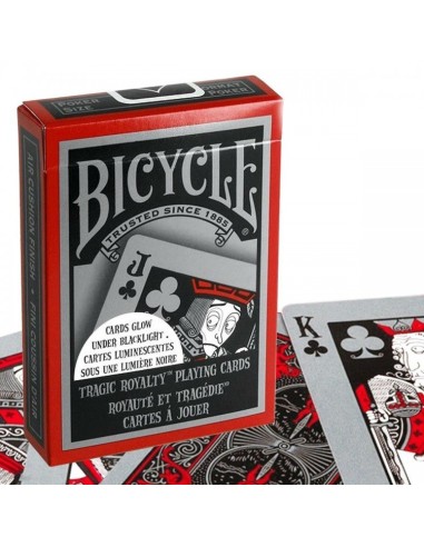 Bicycle Royauté & Tragédie Cartes luminescentes