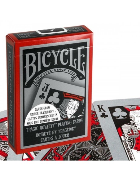 Bicycle Royauté & Tragédie Cartes luminescentes