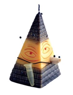 Pyramide contre le négatif