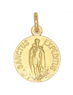 Médaille St Expédit dorée