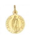 Médaille St Expédit dorée