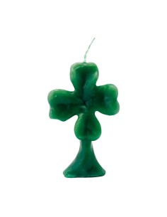 Bougie figurative Trèfle à 4 feuilles