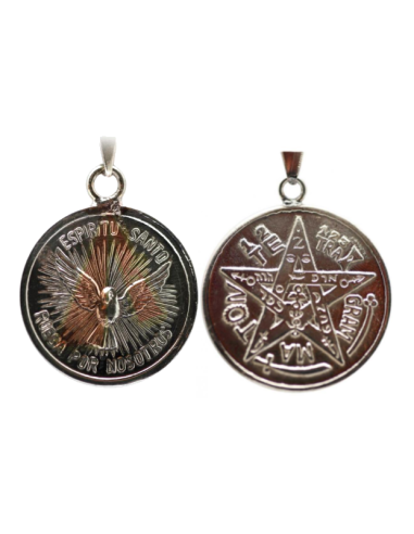 Amulette Saint-Esprit avec Tétragrammaton 2.5 cm