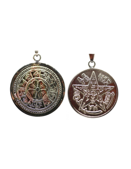 Amulette Chance (Trèfle et signes astrologiques)