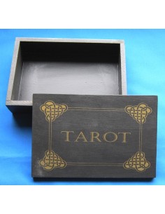 Coffret de Tarot grand en bois 2
