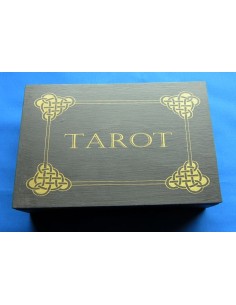 Coffret de Tarot grand en bois