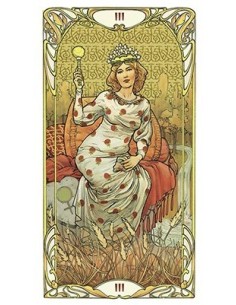 Golden Art Nouveau Tarot - Giulia Massaglia 2