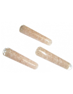 Bâton Orgonite Quartz rose 10,5 cm