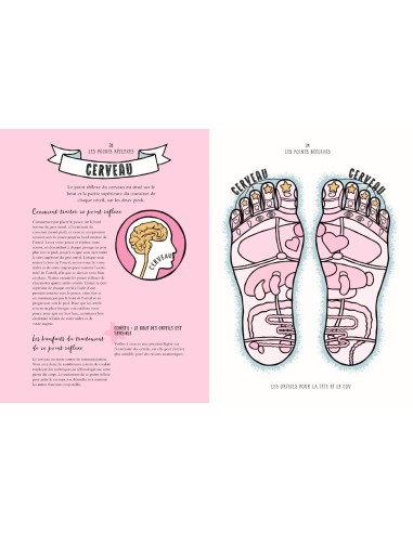 Réflexologie pour les débutants - réflexologie des pieds - collection Appuyez ici - Stefanie SABOUNCHIAN