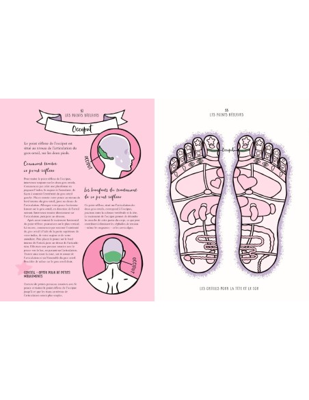 Réflexologie pour les débutants - réflexologie des pieds - collection Appuyez ici - Stefanie SABOUNCHIAN