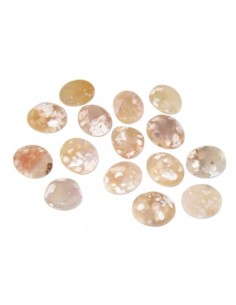 Galet Agate fleurie ou mouchetée (petit)