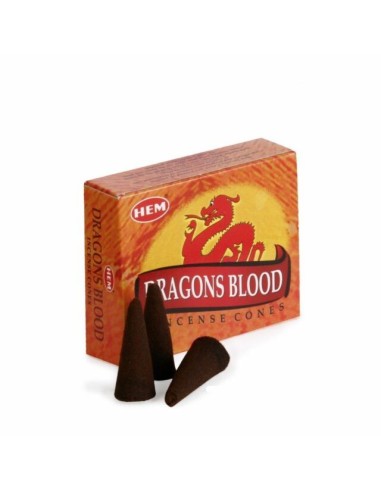 Encens HEM Sang de Dragon en cônes