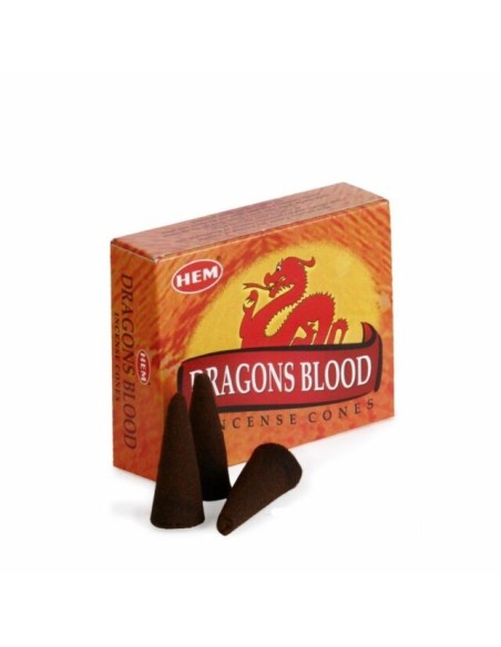 Encens HEM Sang de Dragon en cônes