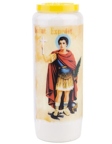 Neuvaine vitrail Saint Expédit