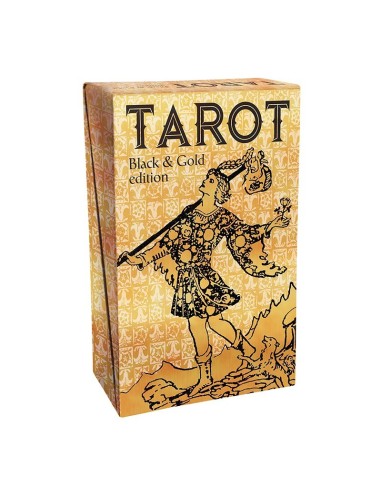 Tarot Edition noir et or - Black and Gold Edition- A. E. Waite & Pamela Colman Smith