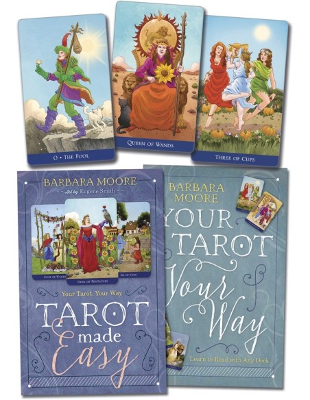 Tarot Made Easy: Your Tarot Your Way Cards - Barbara Moore & Eugene Smith