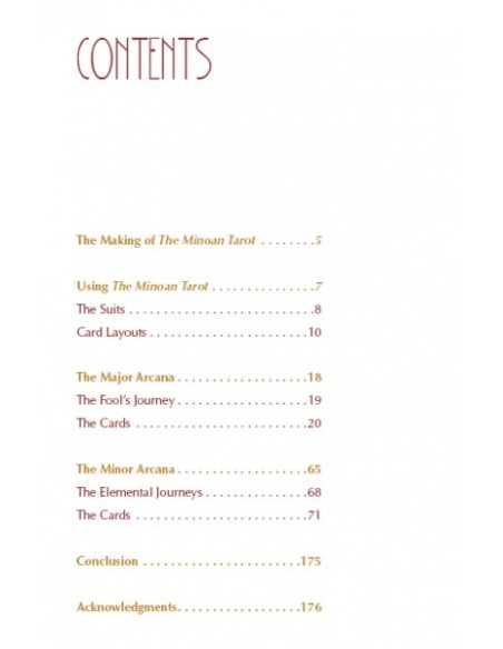 The Minoan Tarot  - Laura Perry