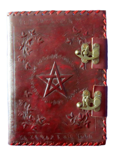 Livre des ombres avec couverture en cuir Deluxe