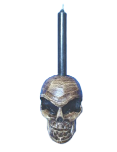 Bougeoir tête de mort
