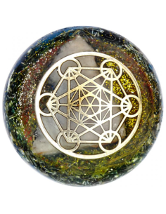 Demi-sphère Orgonite Métatron 2