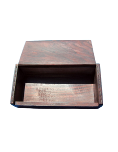 Boîte avec Pentagramme fait à la main en bois 2
