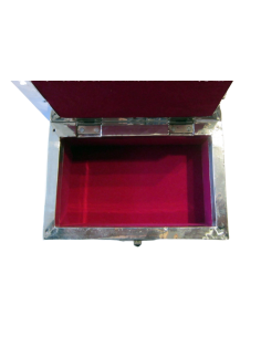 Coffret Wicca Pentragramme et Triple Lune en métal 15 cm 2