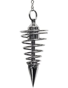 Pendule Spirale en acier - Lo Scarabeo