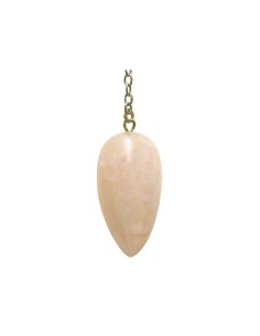 Pendule goutte Quartz rose - Lo Scarabeo