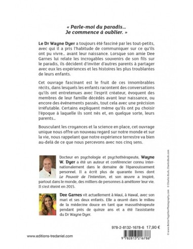 Des enfants racontent leur vie d'avant leur naissance - Wayne-W Dyer & Dee Garnes
