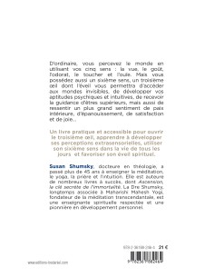 Eveillez votre troisième oeil : Comment développer vos capacités extrasensorielles grâce à votre sixième sens - Susan Shumsky 2