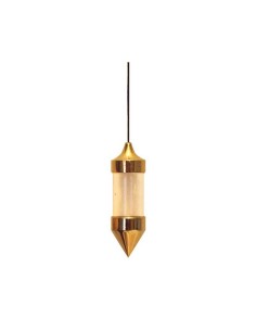 Pendule transparent avec chambre Lo Scarabeo