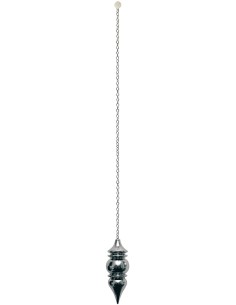 Pendule Sagesse argentée avec chambre Lo Scarabeo 2