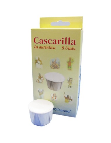 Poudre de coquille d'oeuf - Cascarilla 1ère qualité - 8 unités