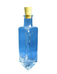 Bouteille Elixir triangle 100 ml avec bouchon 2