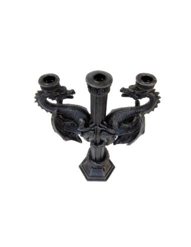 Chandelier Dragon pour 3 bougies
