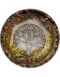 Demi-sphère Orgonite Arbre de Vie