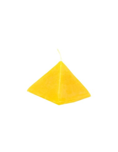 Bougie figurative Pyramide 5 cm Plusieurs couleurs