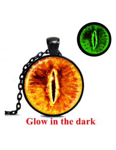 Pendentif Oeil de Sauron Phosphorescent