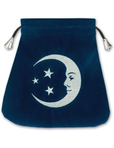 Bourse pour Tarot Lune souriante