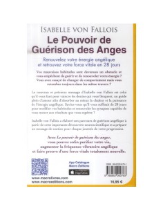 Le pouvoir de guérison des Anges: Renouvelez votre énergie angélique et retrouvez vore force vitale - Isabelle von Fallois 2