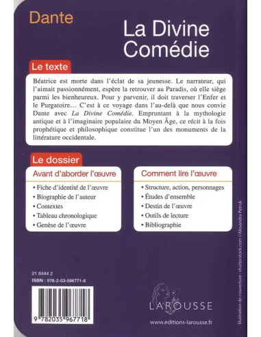 La Divine Comédie - Dante
